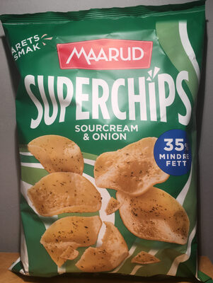 Superchips sourcream & onion