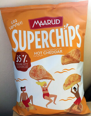 Superchips Hot Cheddar front packaging