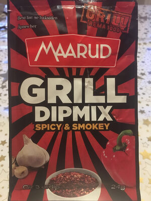 Grill Dipmix Spicy & Smokey front packaging