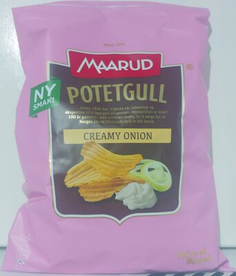 Potetgull Creamy Onion