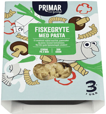 Primar Fiskegryte med Pasta 350g