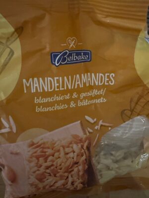 Mandeln Blanchiert & Gestiftet