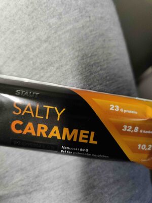 Salty caramel protein bar