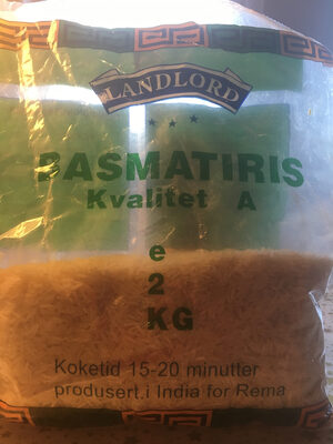 Basmatiris front packaging