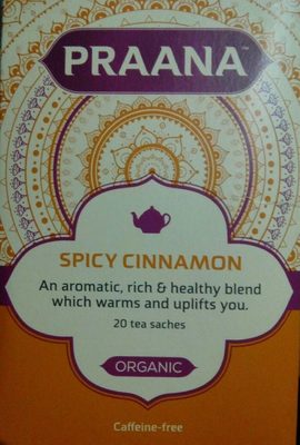 Spicy cinnamon front packaging