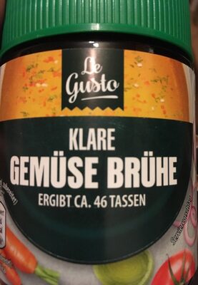 Gemüse Brühe front packaging