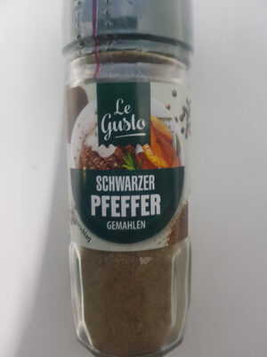 Schwarzer Pfeffer gemahlen