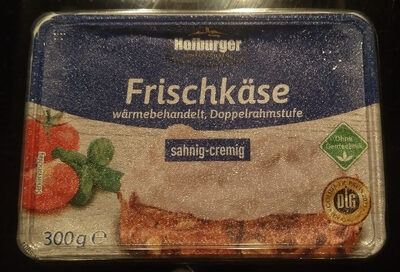 Frischkäse front packaging