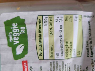 Vegabe Schnitzel Paprika-Tomate