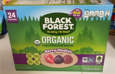 Organic Fruit Flavored Snacks - Berry Medley