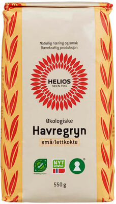 Økologisk Havregryn Lettkokte, 550 g