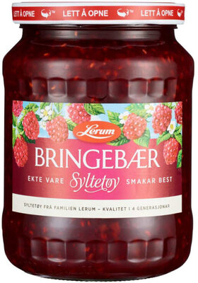Bringebærsyltetøy 800g Lerum