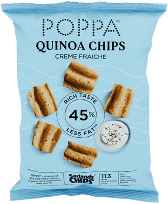 Poppa Quinoa Creme Fraiche 60g