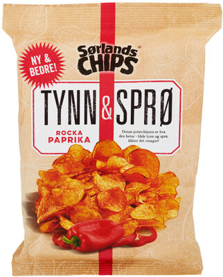 Tynn&Sprø Rocka Paprika 170g