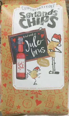 Sørlandschips med smak av Julebrus