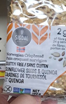 Gluten Free Quinoa Wholegrain Crispbread