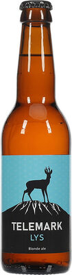 Telemark Lys Blonde Ale 0,33l flaske Telemark