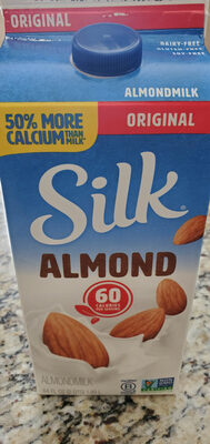 Silk Almond Milk front packaging