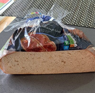 white sourdough bread