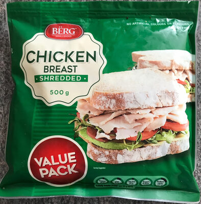 Shredded chicken breast