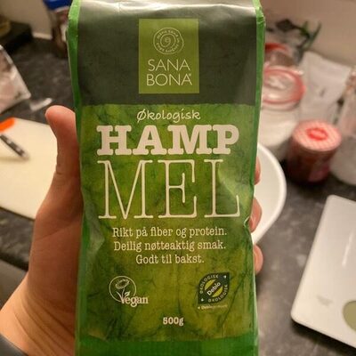 Hemp meal front packaging