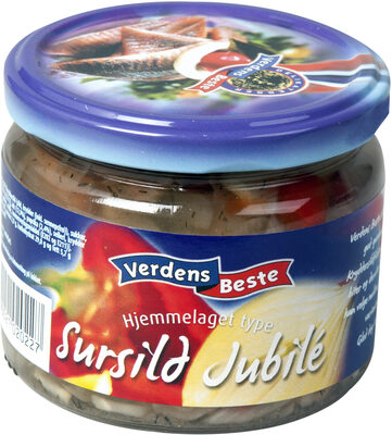 Verdens Beste Sursild Jubilee 320g
