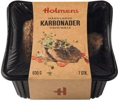 Holmens Håndlagde Karbonader 630g