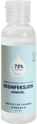 Provectus Håndgel 60ml front packaging