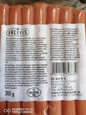 Saucisson de volaille
