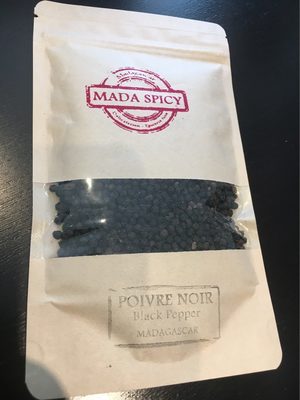 Poivre noir de madagascar