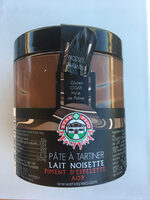 Pâte à tartiner lait noisette piment d espelette AOP