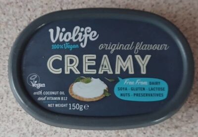 Original flavour Creamy front packaging