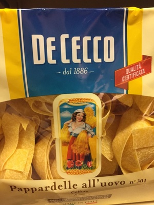 Pappardelle all'uovo