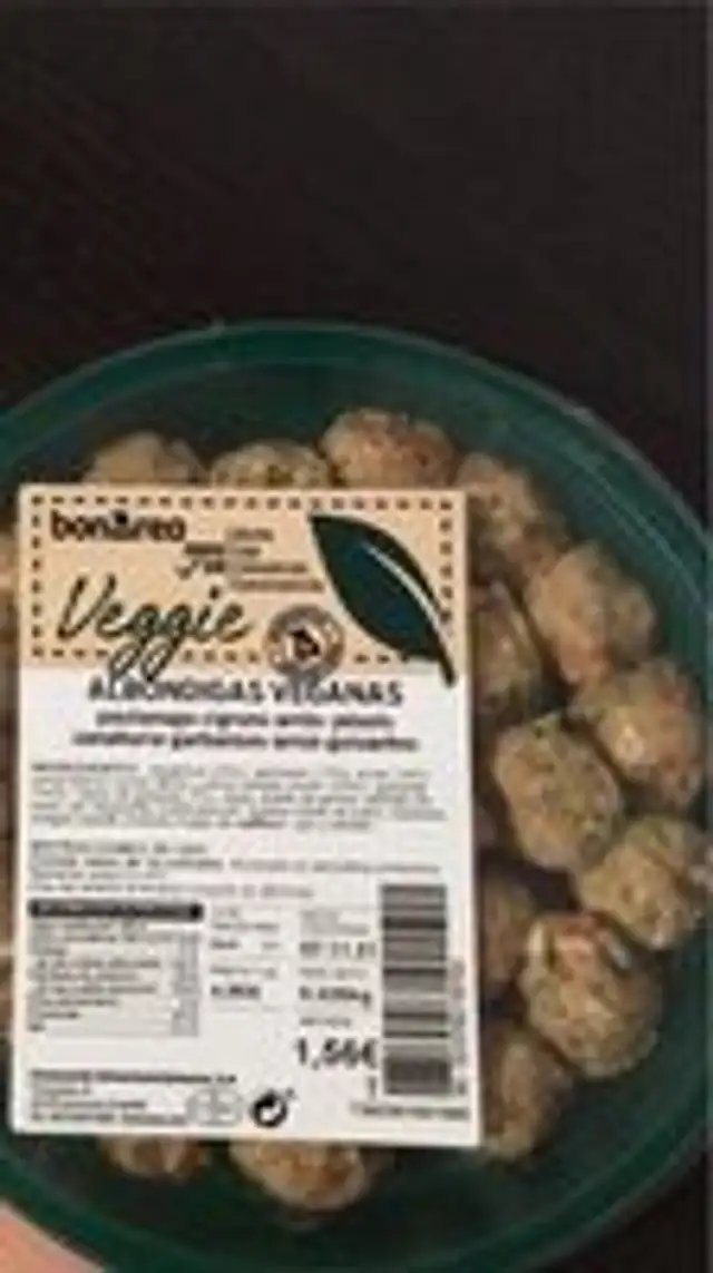 Albóndigas veganas