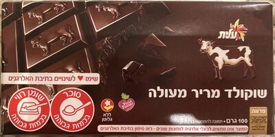 שוקולד פרה מריר front packaging
