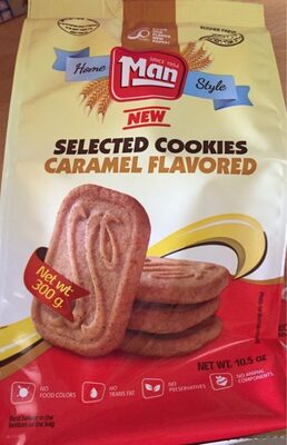 Man Caramel Cookies