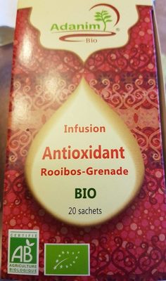 Infusion rooibos grenade