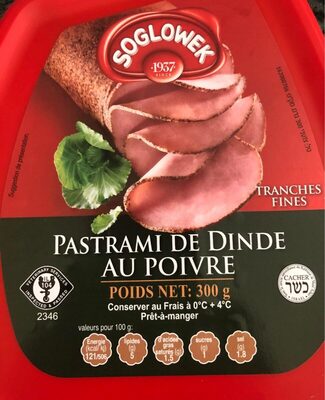 Pastrali de dinde au poivre