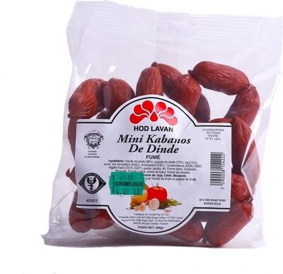 Mini Kabanos de Dinde fumé