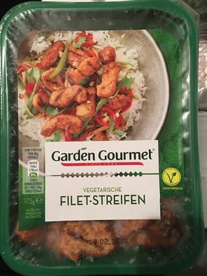 Vegetarische Filet-Streifen front packaging