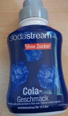 Sirup - Cola Sugar Free front packaging