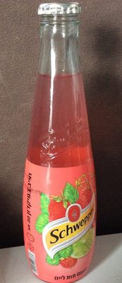 Schweppes fraise banane front packaging