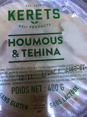Houmous front packaging