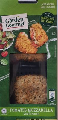 Garden Gourmet Tomato Mozzarella Squares 2 Pieces