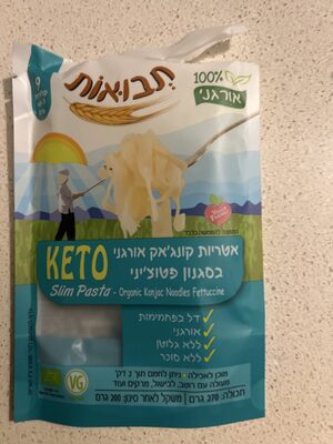 אטריות קונג׳אק אורגני בסגנון פטוצ׳יני