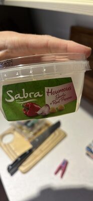 Houmous Garlic + Red Pepper