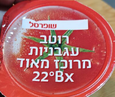 רוטב עגבניות מרוכז מאוד 22 Bx