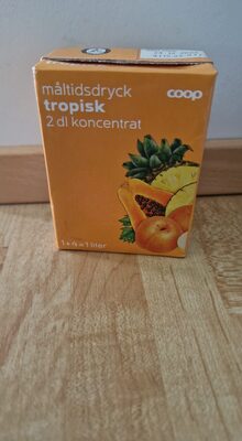 Tropisk måltidsdryck