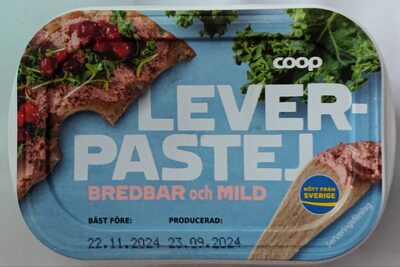 Leverpastej - Bredbar och mild.