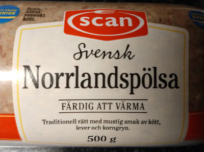 Svensk Norrlandspölsa